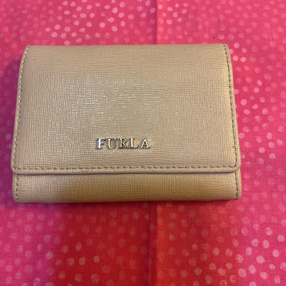 Pink Furla Card Holder/Wallet